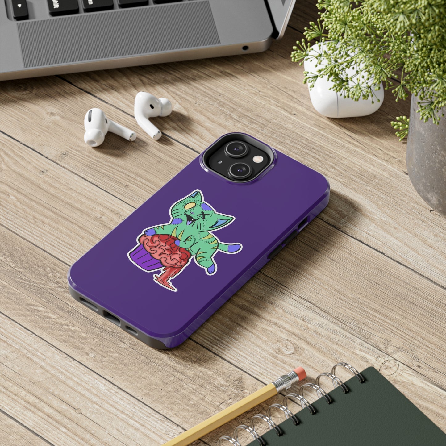 Zombie Cat - Tough Phone Cases