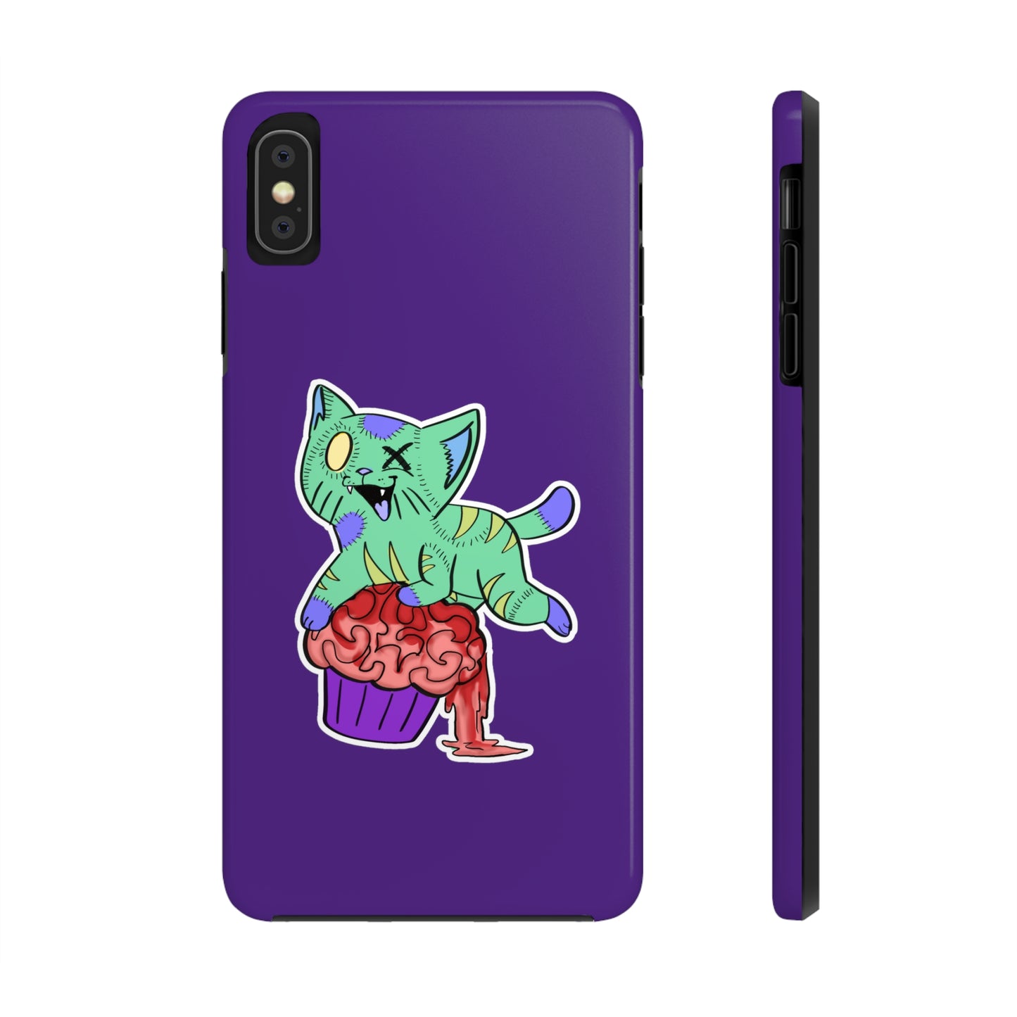 Zombie Cat - Tough Phone Cases