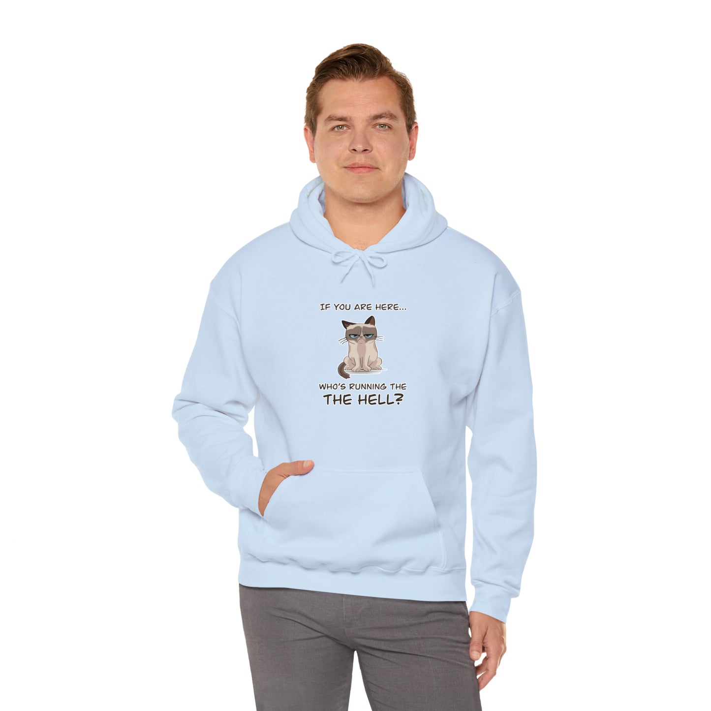 Hell Cat - Unisex Heavy Blend™ Hooded Sweatshirt