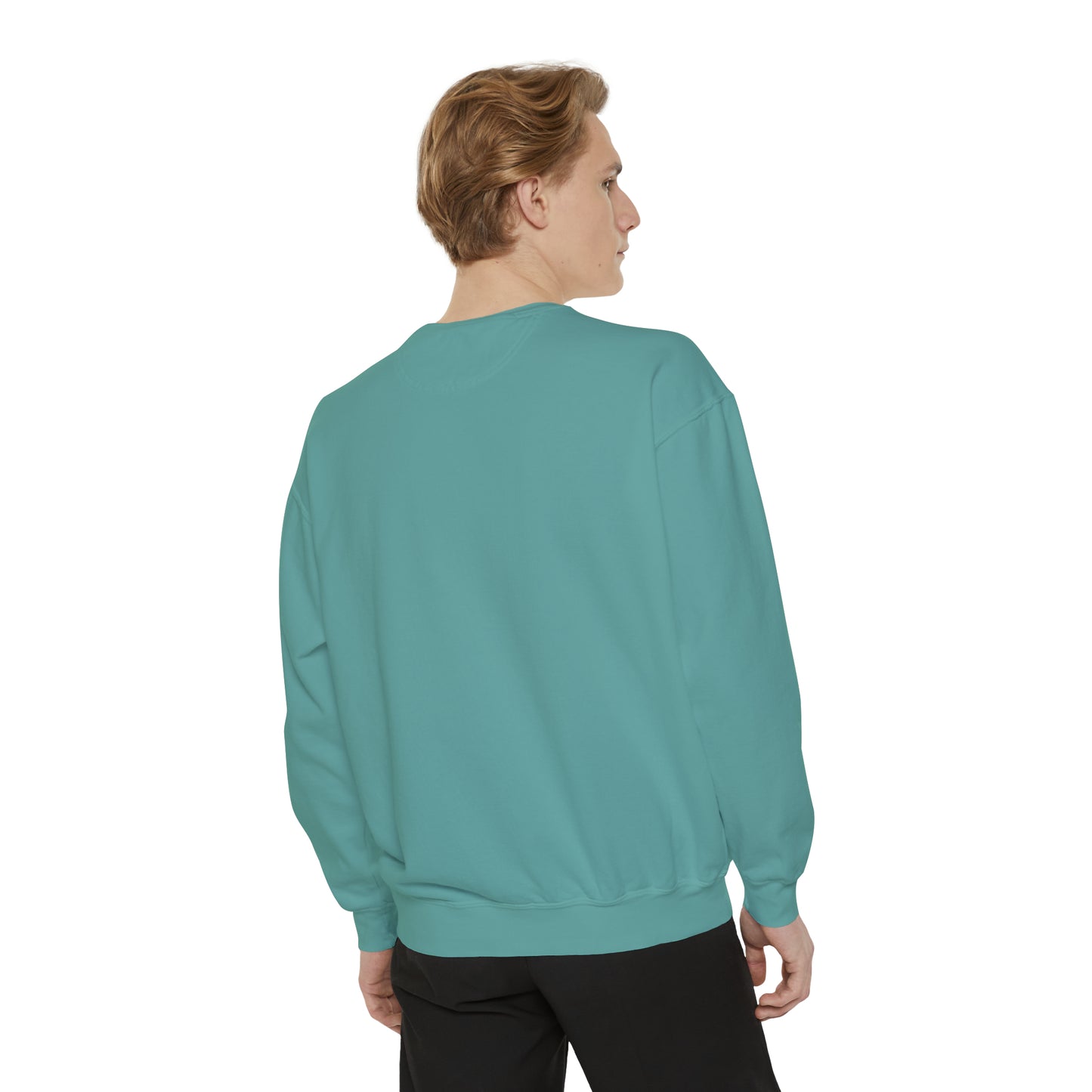 AM/PM - Unisex Garment-Dyed Sweatshirt