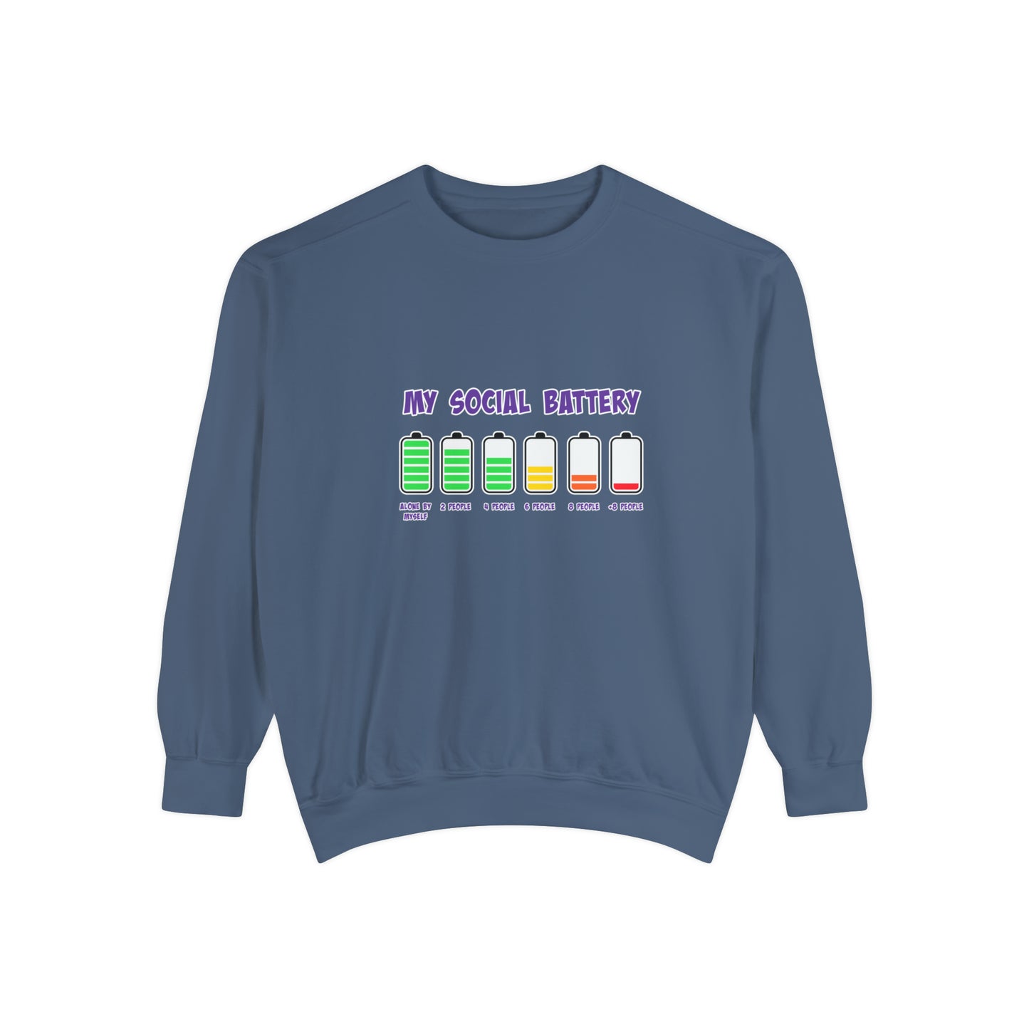 Unisex Garment-Dyed Sweatshirt