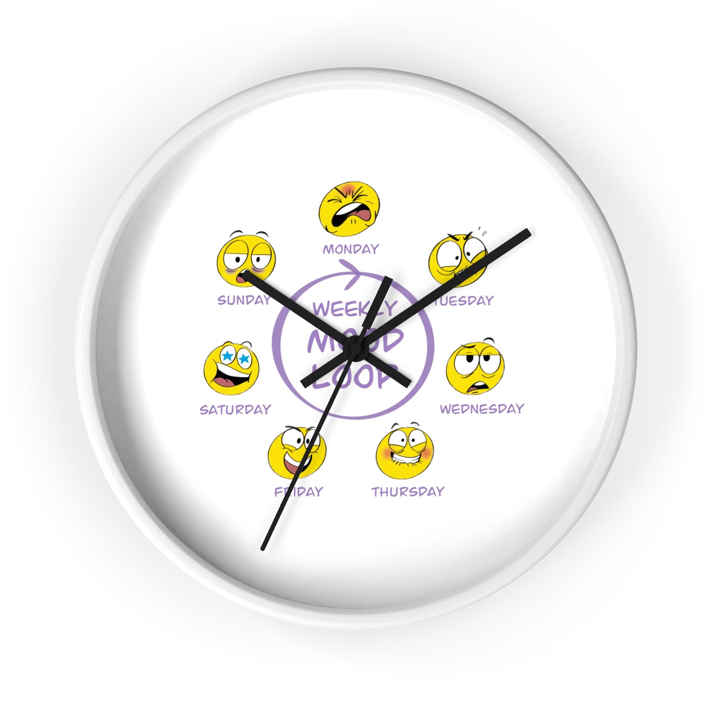 Mood Loop -  Wall Clock