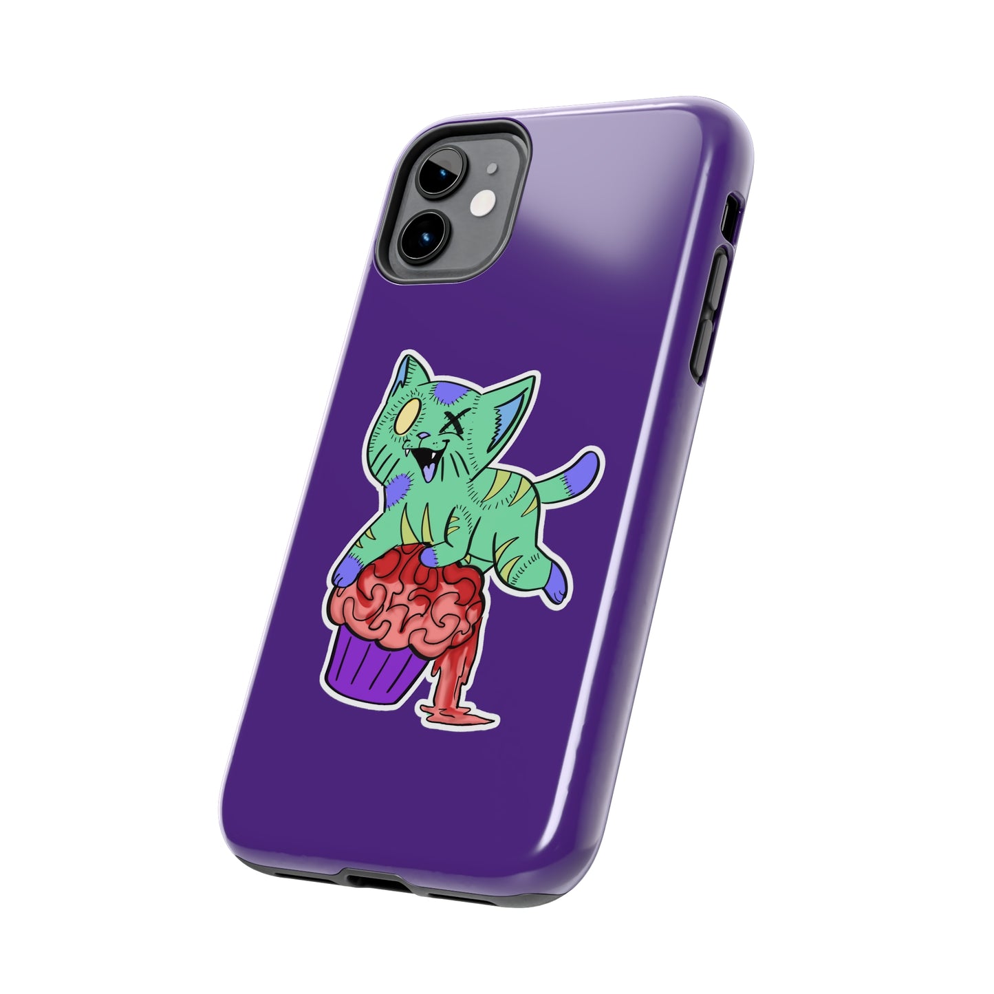 Zombie Cat - Tough Phone Cases