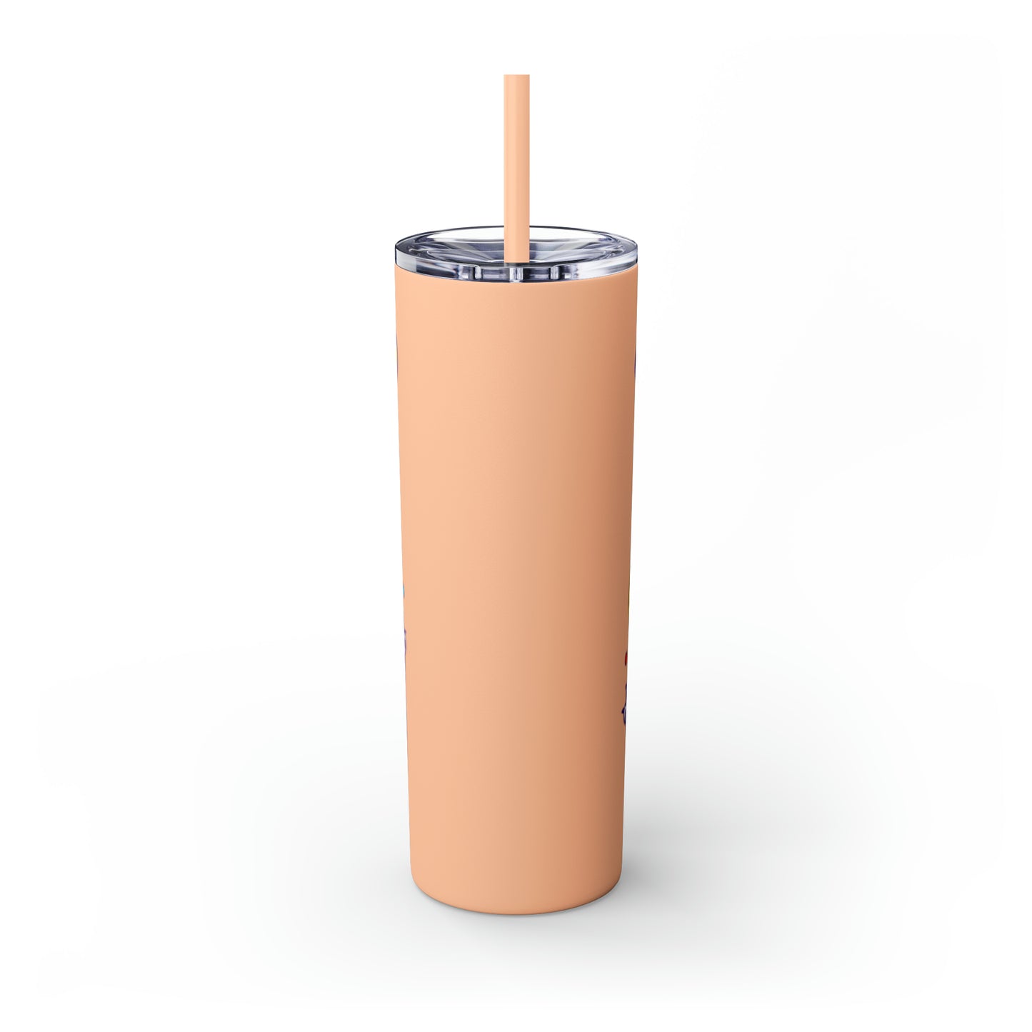 TGIF - Skinny Tumbler with Straw, 20oz