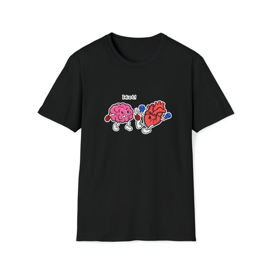 Brain x Heart - Unisex Softstyle T-Shirt