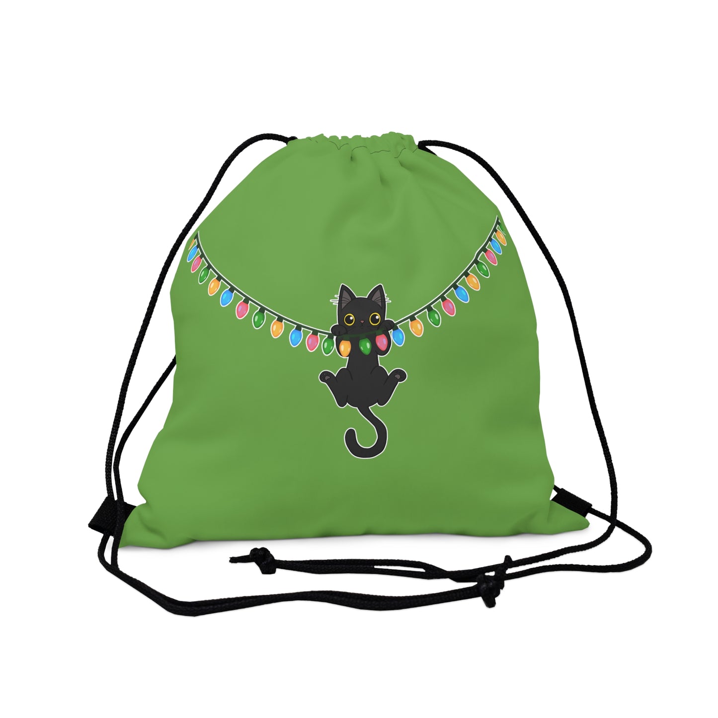 Meow Christmas - Outdoor Drawstring Bag