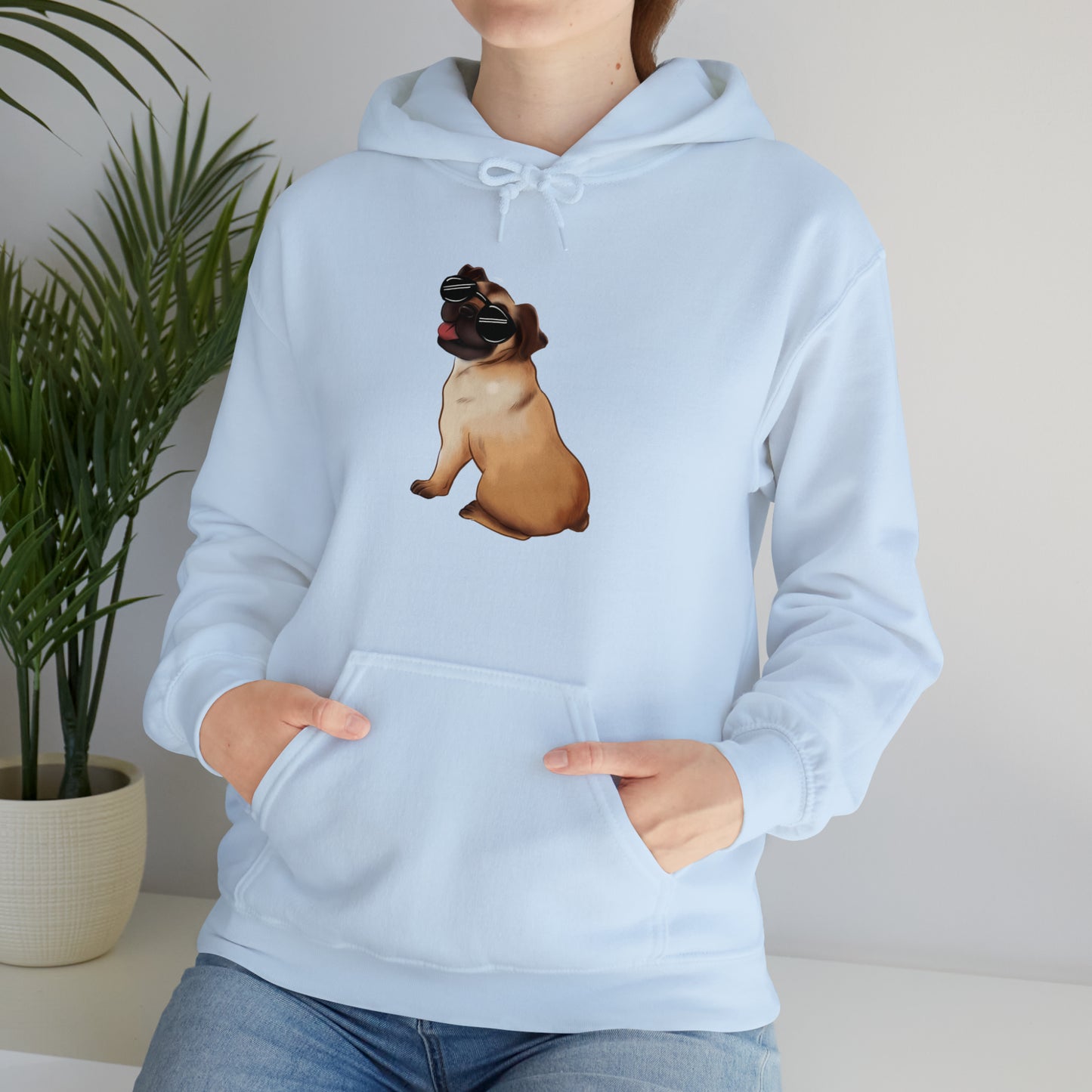 Pug -Unisex Heavy Blend™ Hooded Sweatshirt