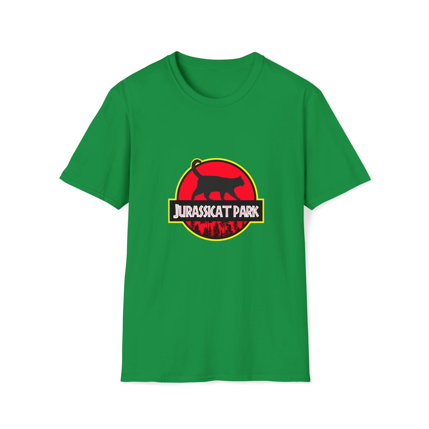 Jurassicat Park - Unisex Softstyle T-Shirt