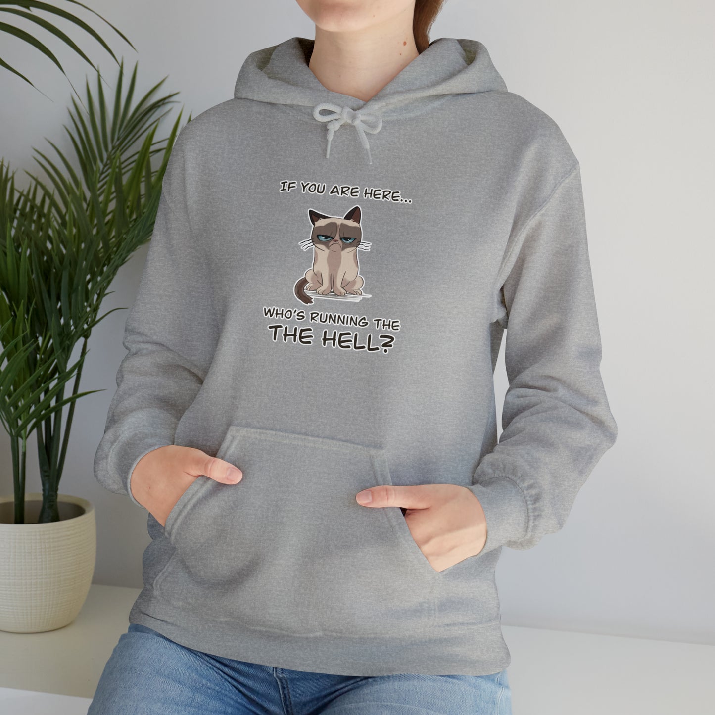 Hell Cat - Unisex Heavy Blend™ Hooded Sweatshirt