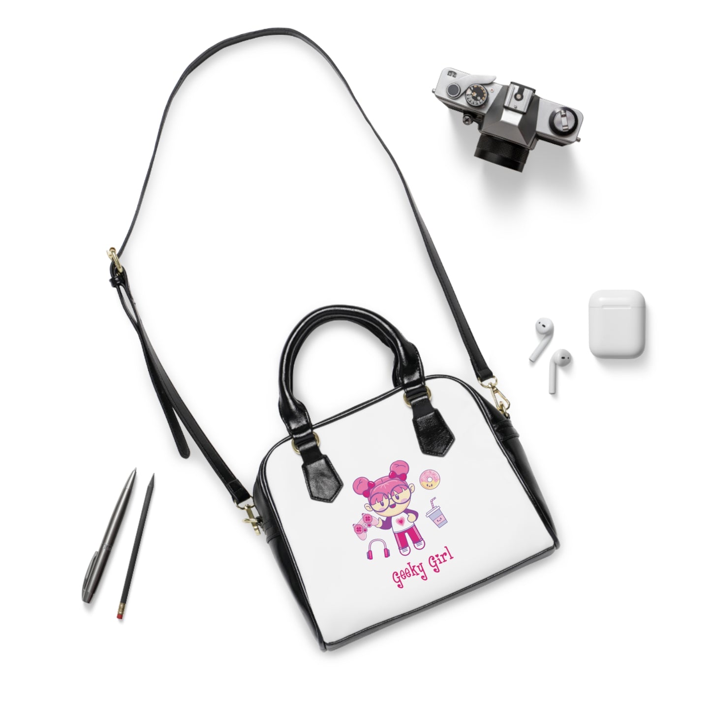 Geek Girl - Shoulder Handbag