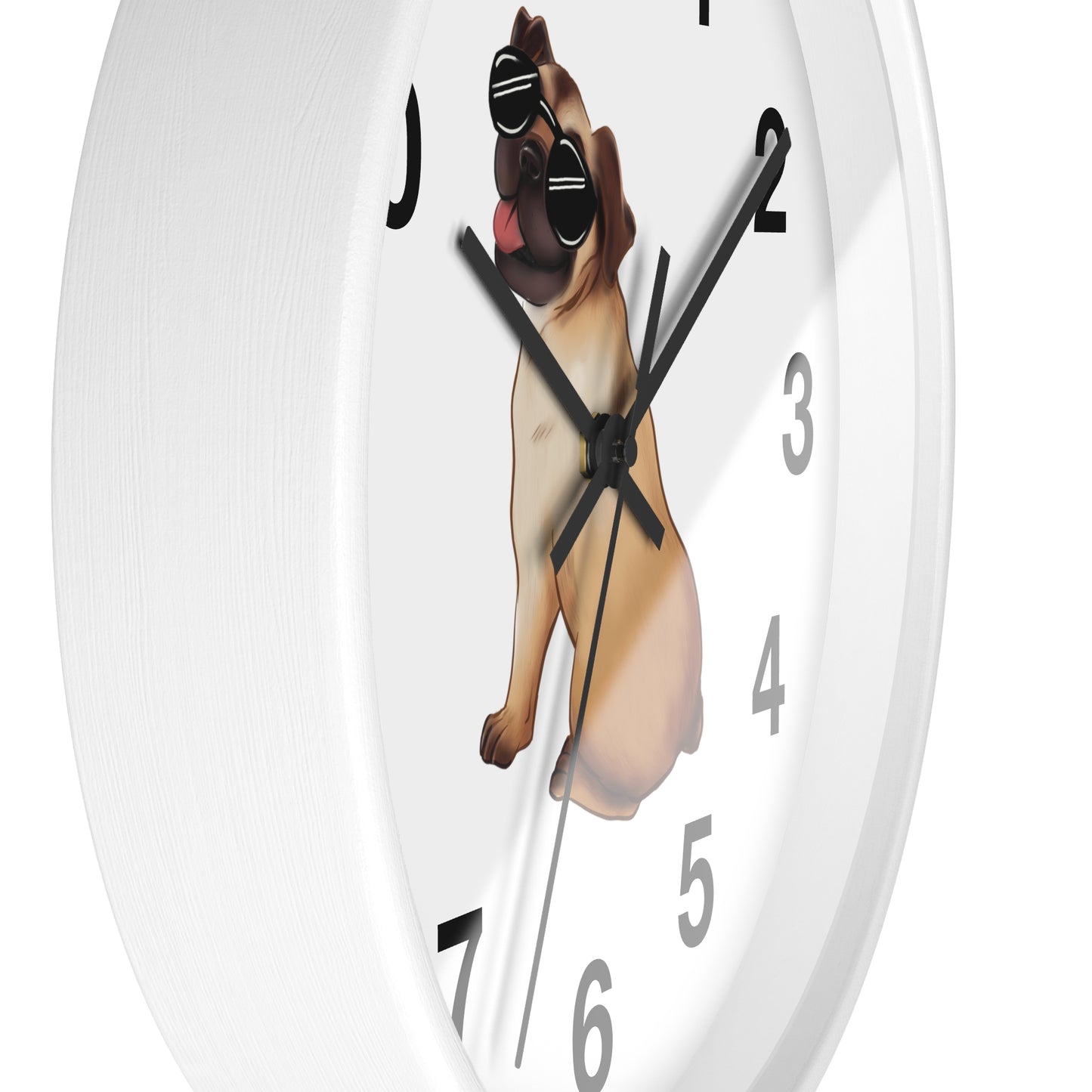 Pug - Wall Clock