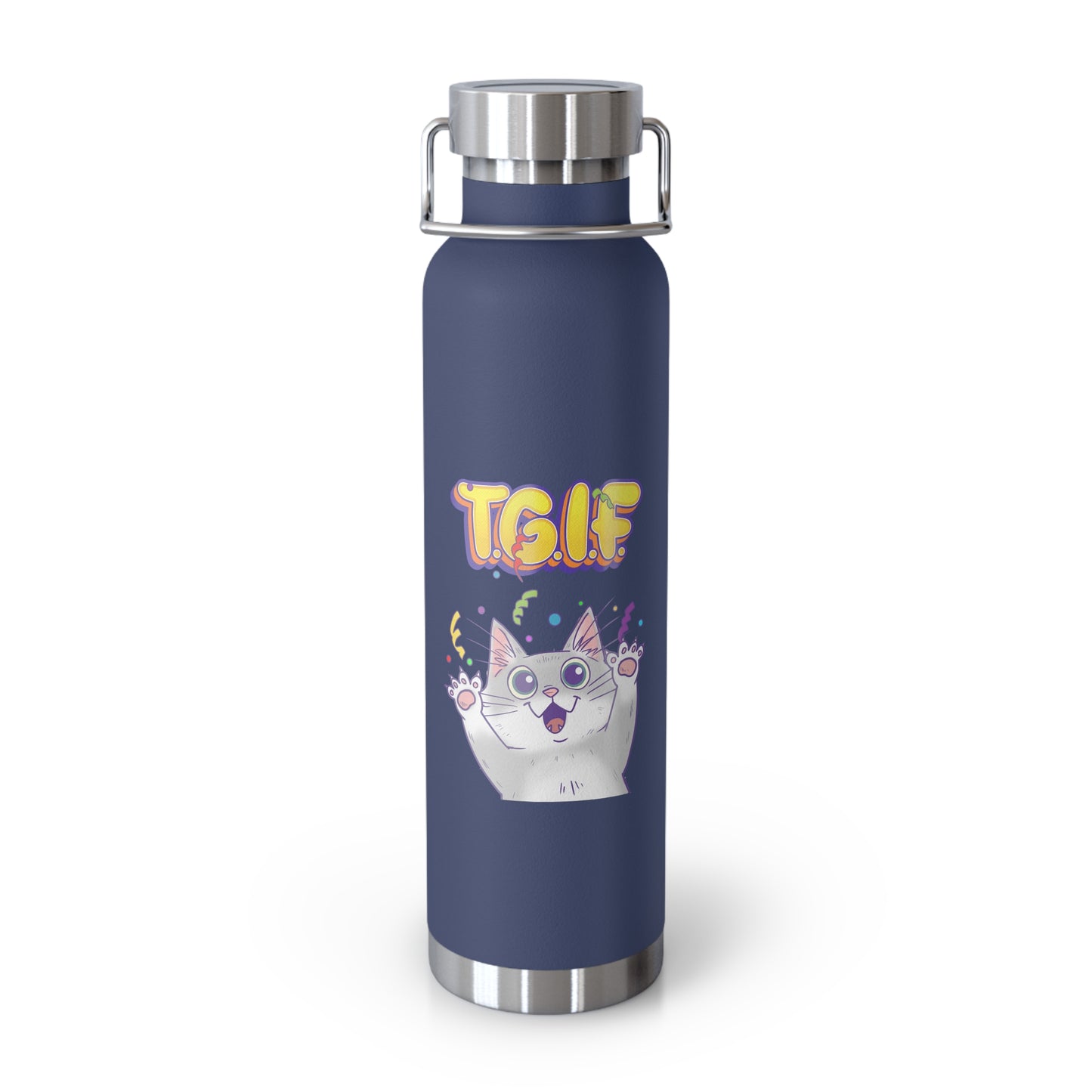 TGIF - Copper Vacuum Insulated Bottle, 22oz