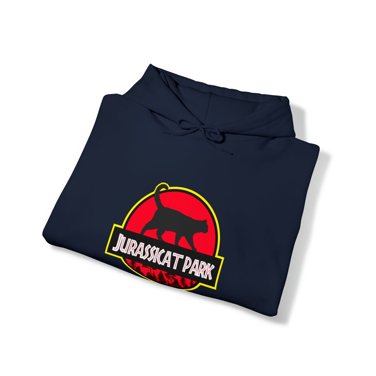 Jurassicat Park - Unisex Heavy Blend™ Hooded Sweatshirt