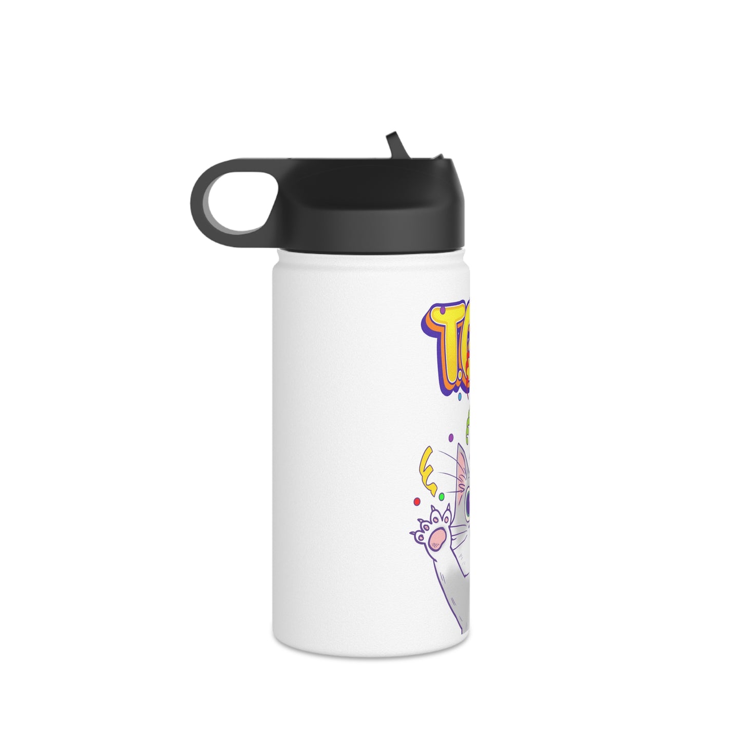 TGIF - Stainless Steel Water Bottle, Standard Lid