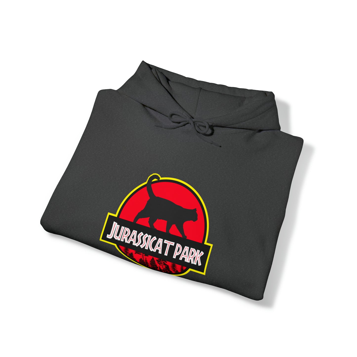 Jurassicat Park - Unisex Heavy Blend™ Hooded Sweatshirt