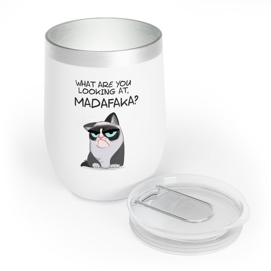 Madafaka - Chill Wine Tumbler