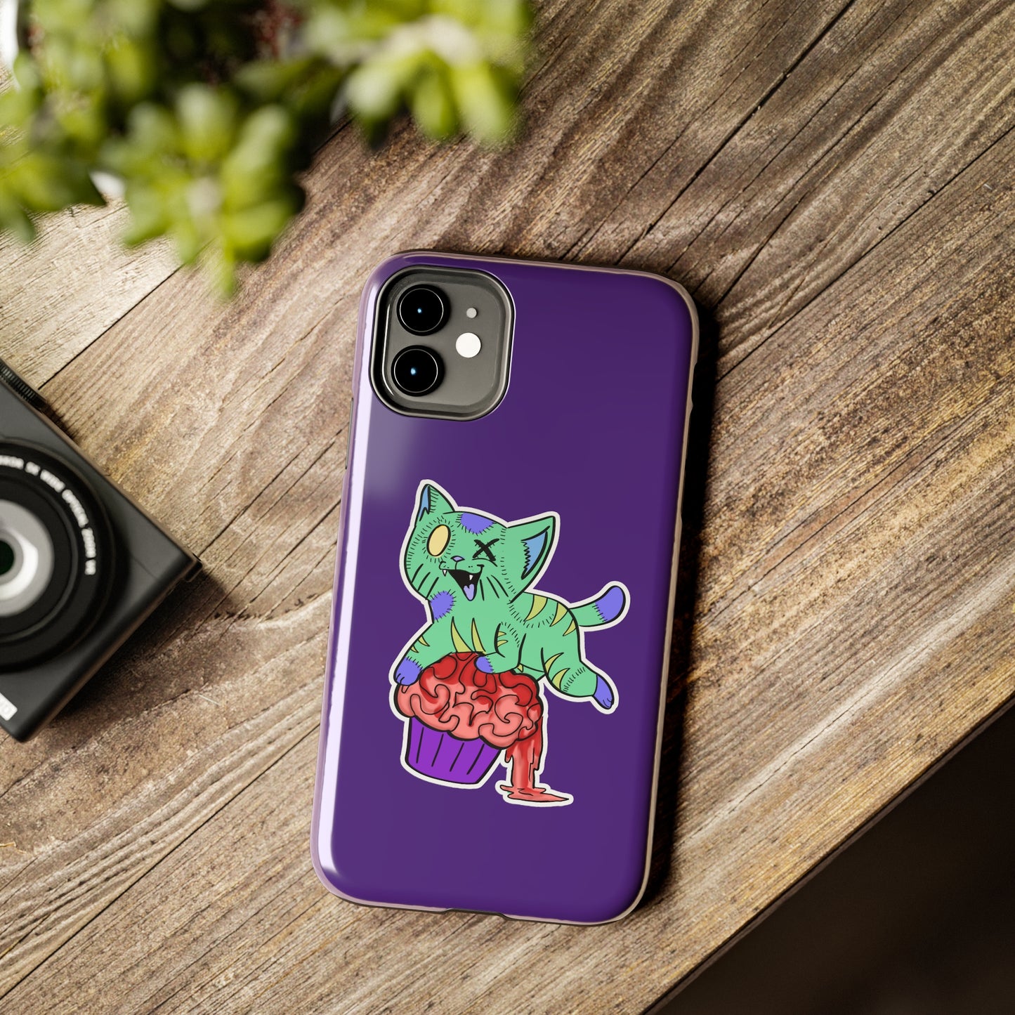 Zombie Cat - Tough Phone Cases