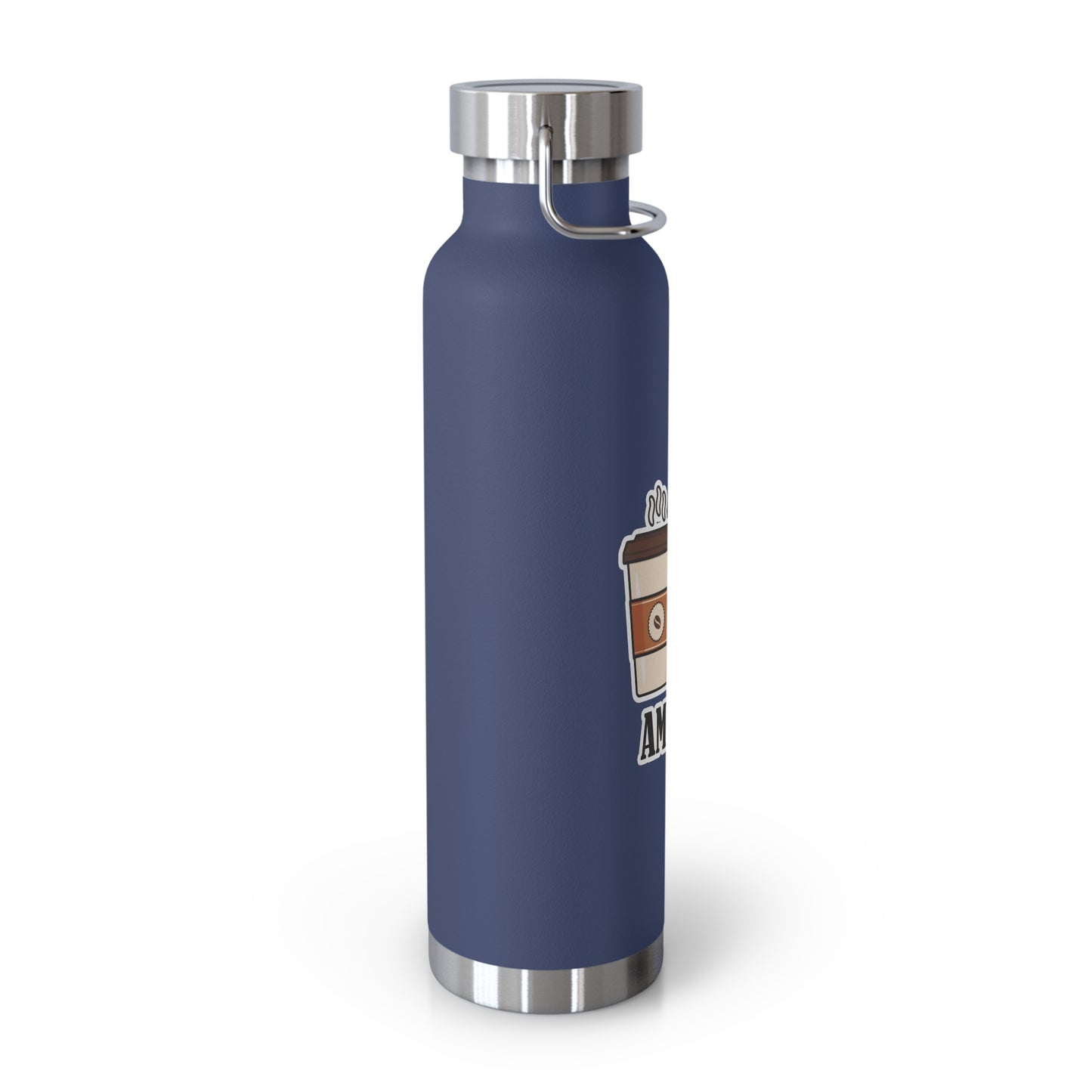 AM/PM - Copper Vacuum Insulated Bottle, 22oz