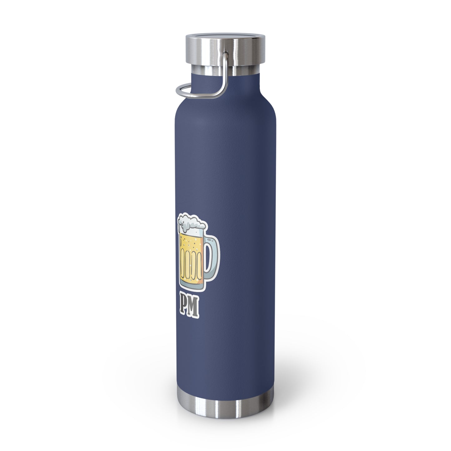 AM/PM - Copper Vacuum Insulated Bottle, 22oz