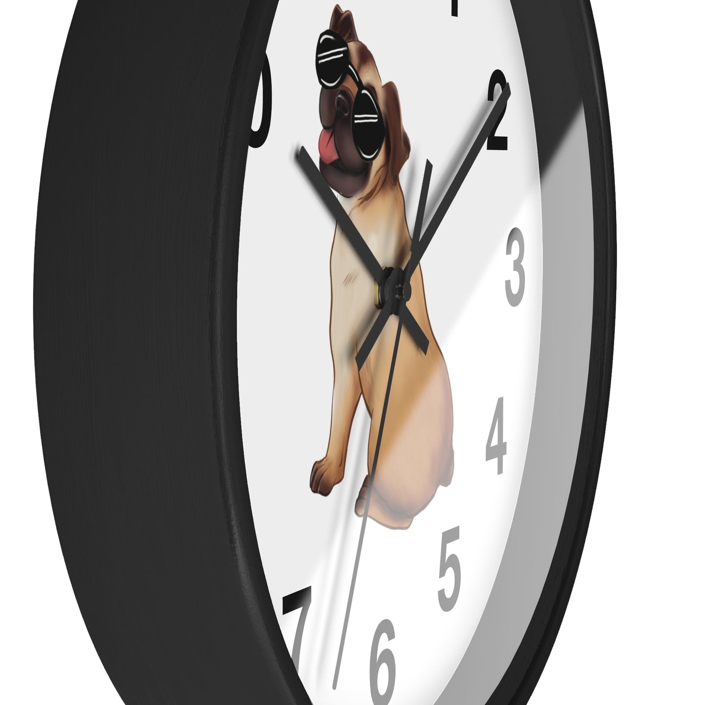 Pug - Wall Clock