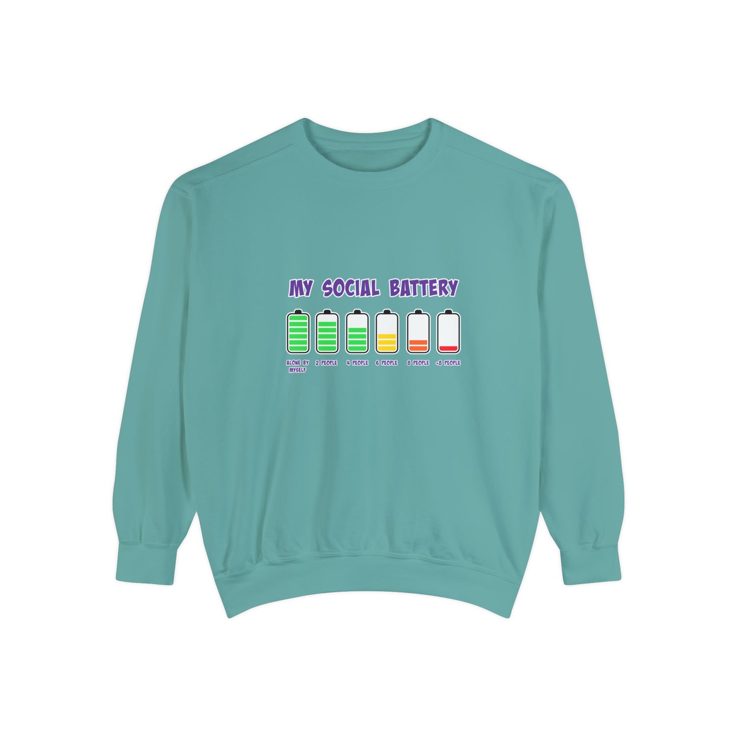 Unisex Garment-Dyed Sweatshirt