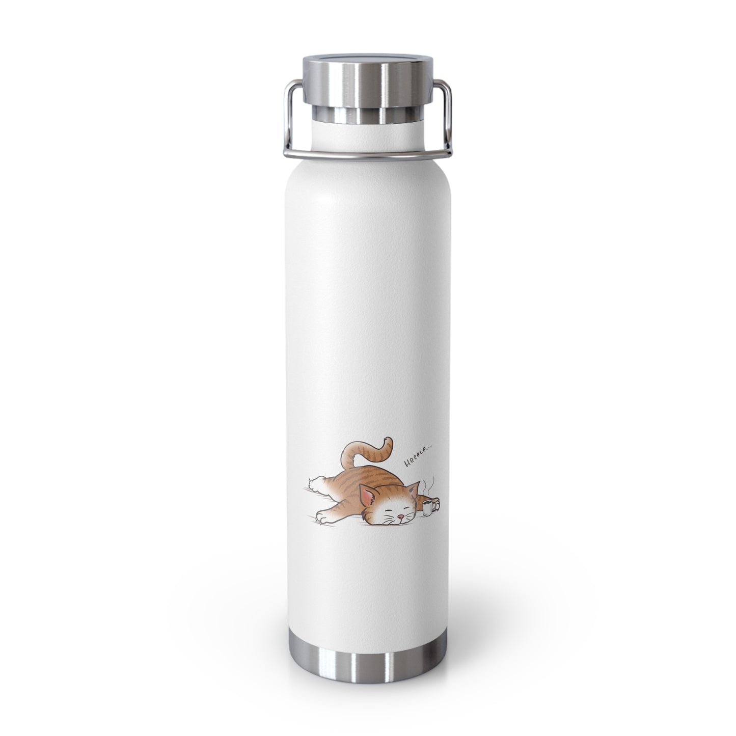 Monday Vibes - Copper Vacuum Insulated Bottle, 22oz