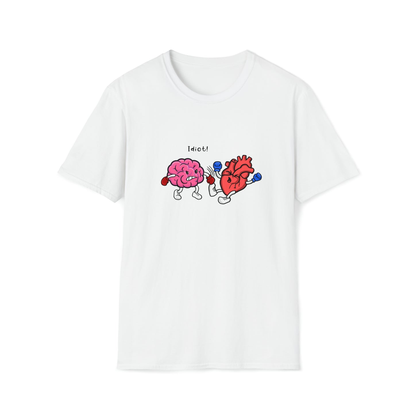 Brain x Heart - Unisex Softstyle T-Shirt