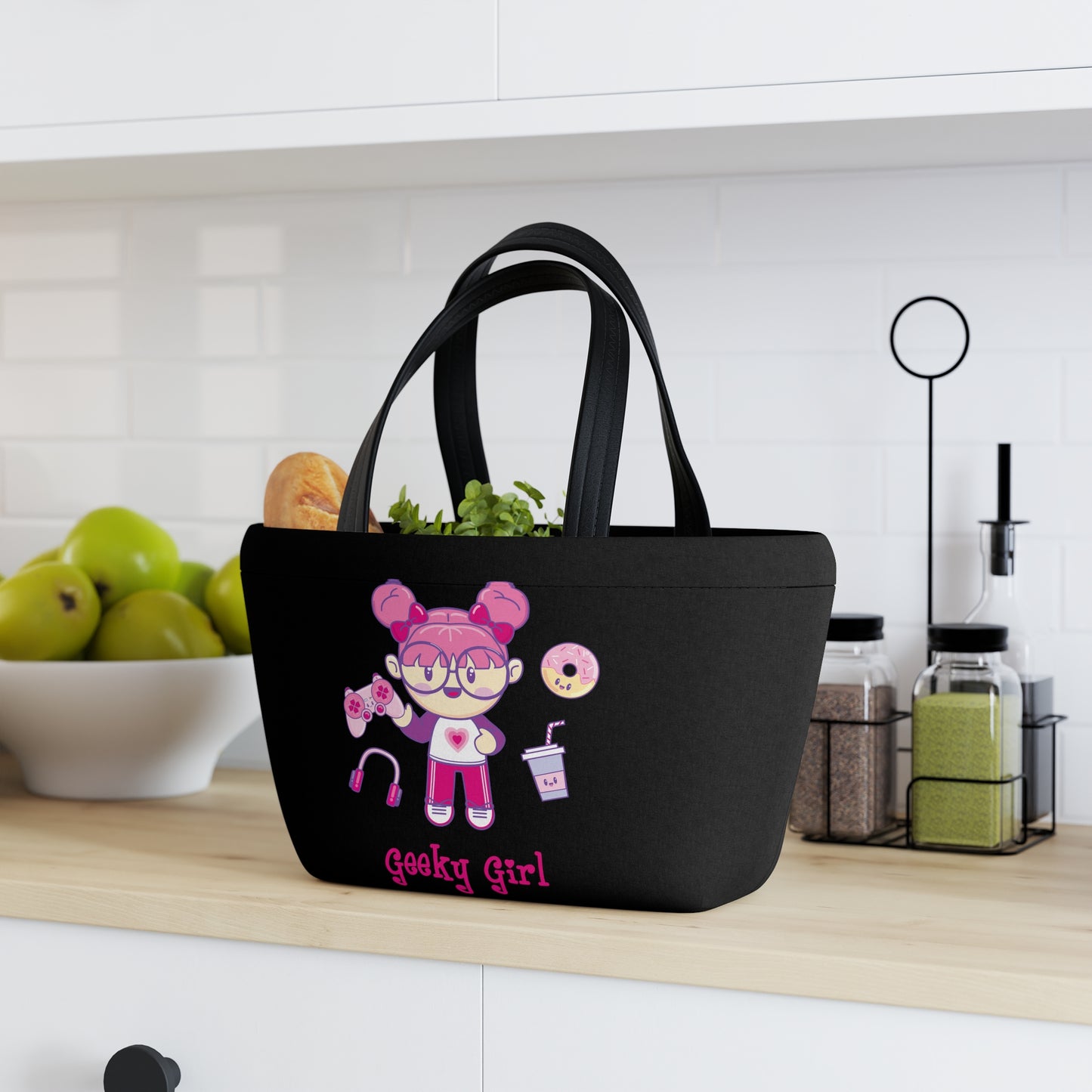 Geek Girl - Lunch Bag