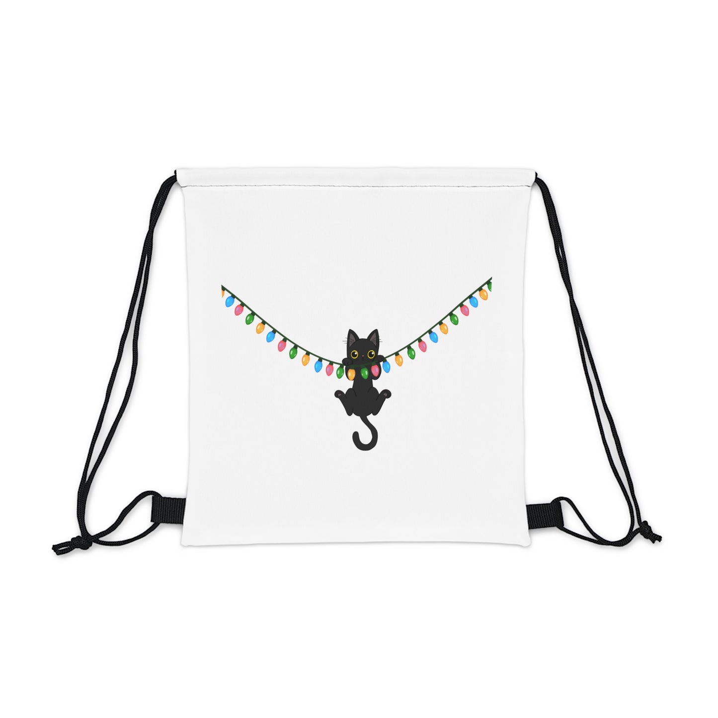 Meow Christmas - Outdoor Drawstring Bag