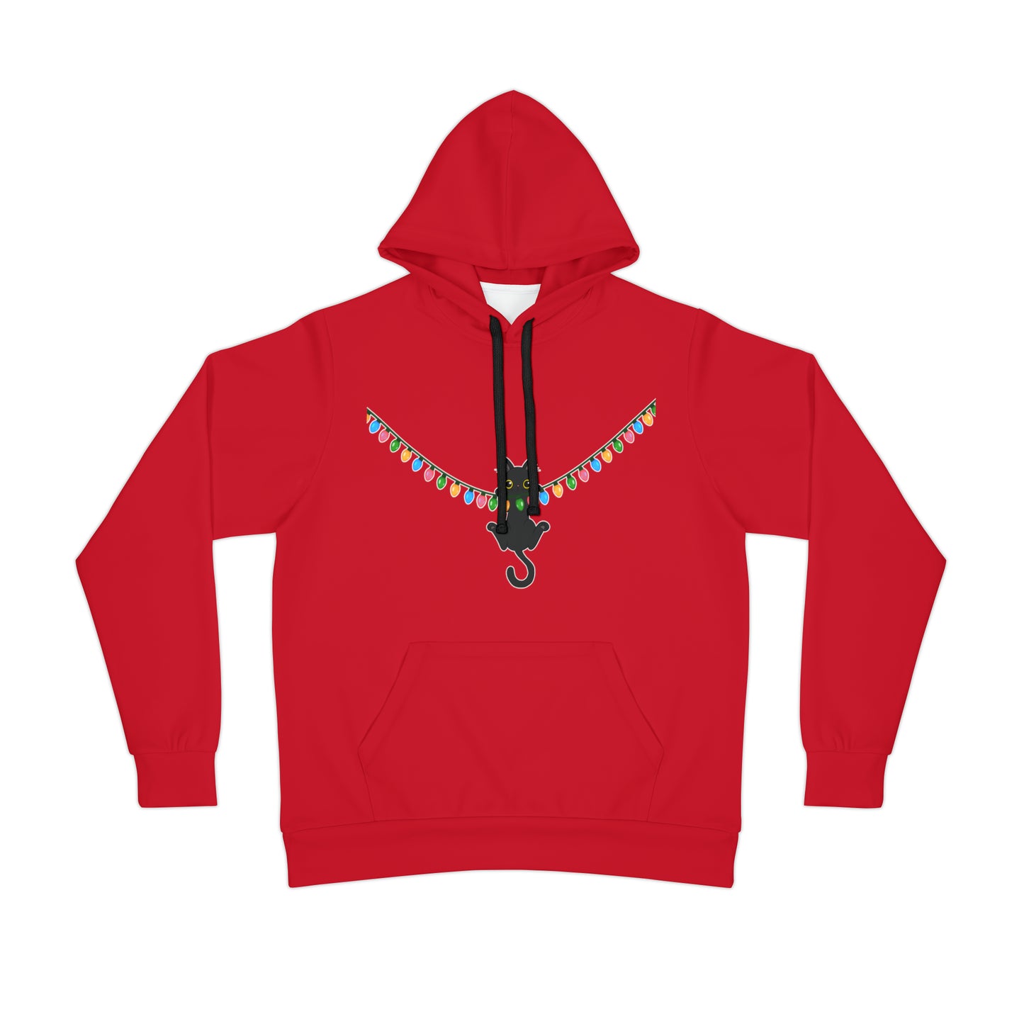 Meow Christmas - Athletic Hoodie (AOP)