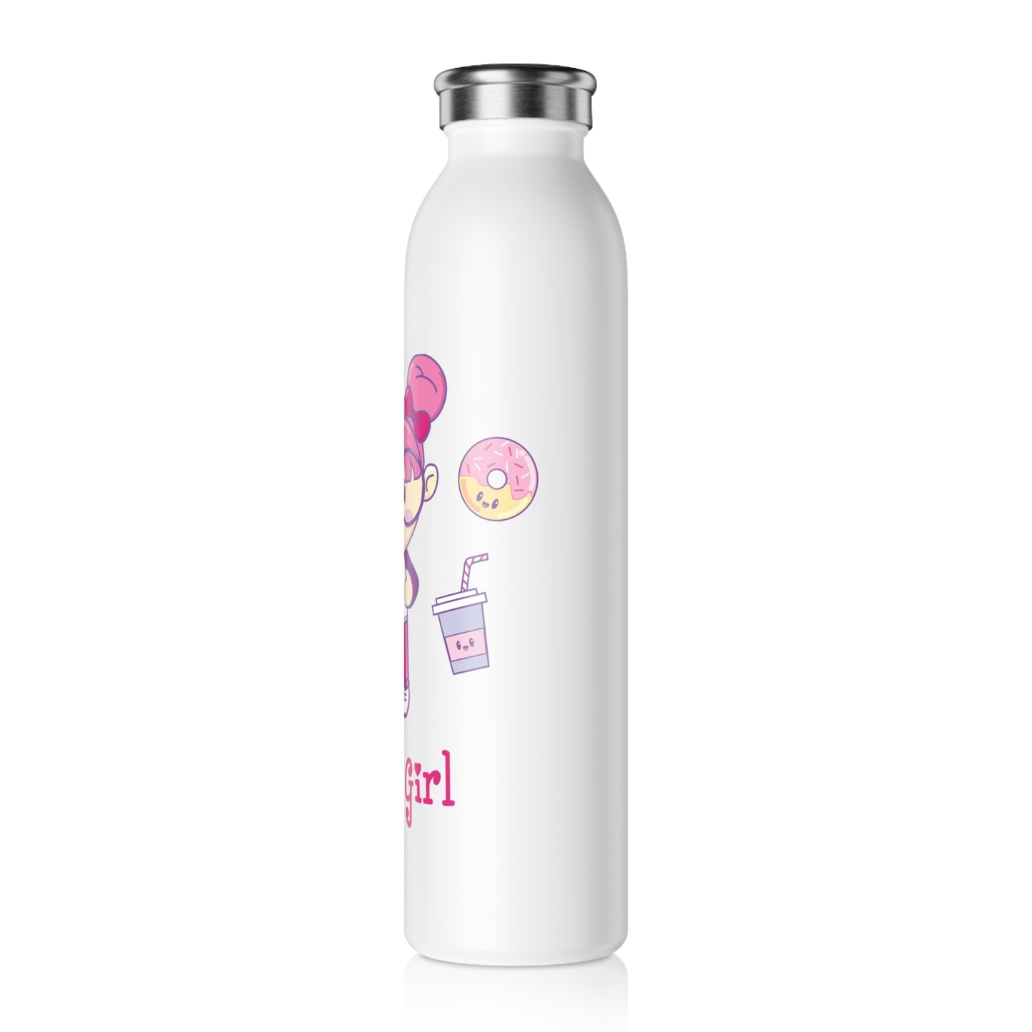 Geek Girl - Slim Water Bottle