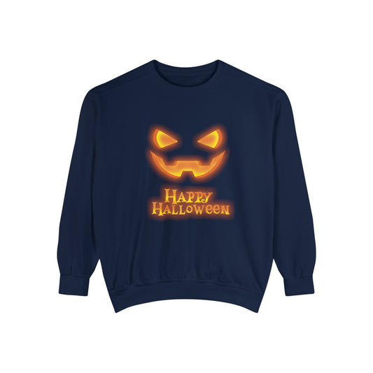 Happy Halloween - Unisex Garment-Dyed Sweatshirt