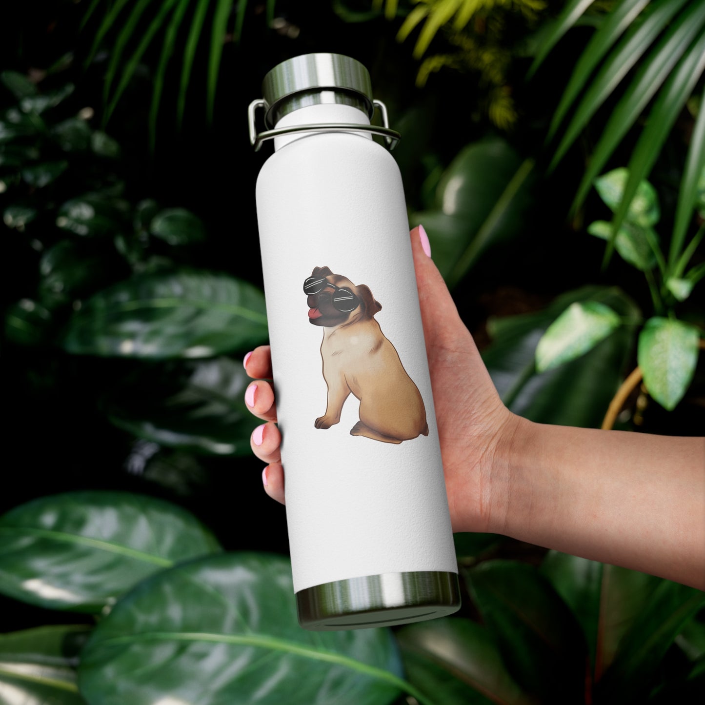 Pug - Copper Vacuum Insulated Bottle, 22oz