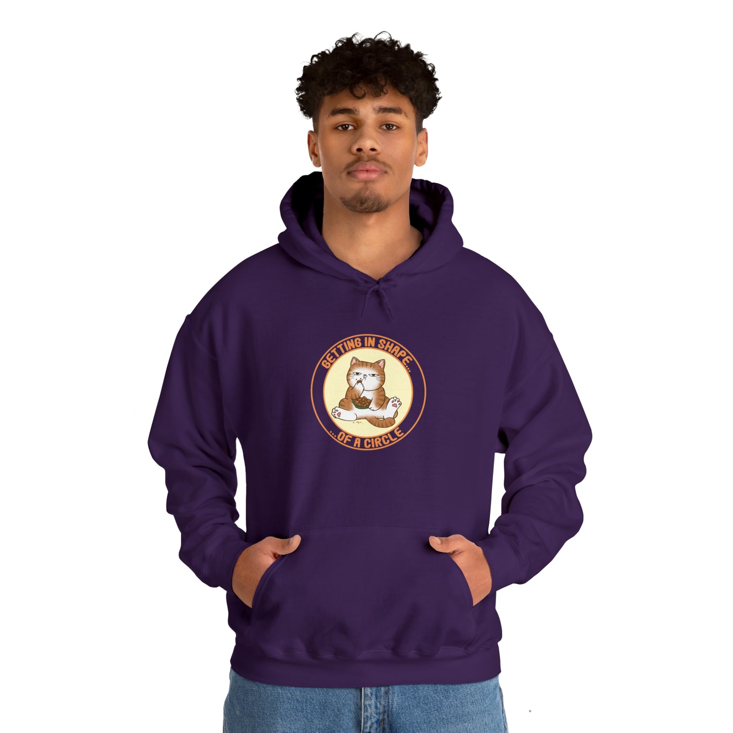 Getting in Shape - Unisex Heavy Blend™ Hooded Sweatshirt