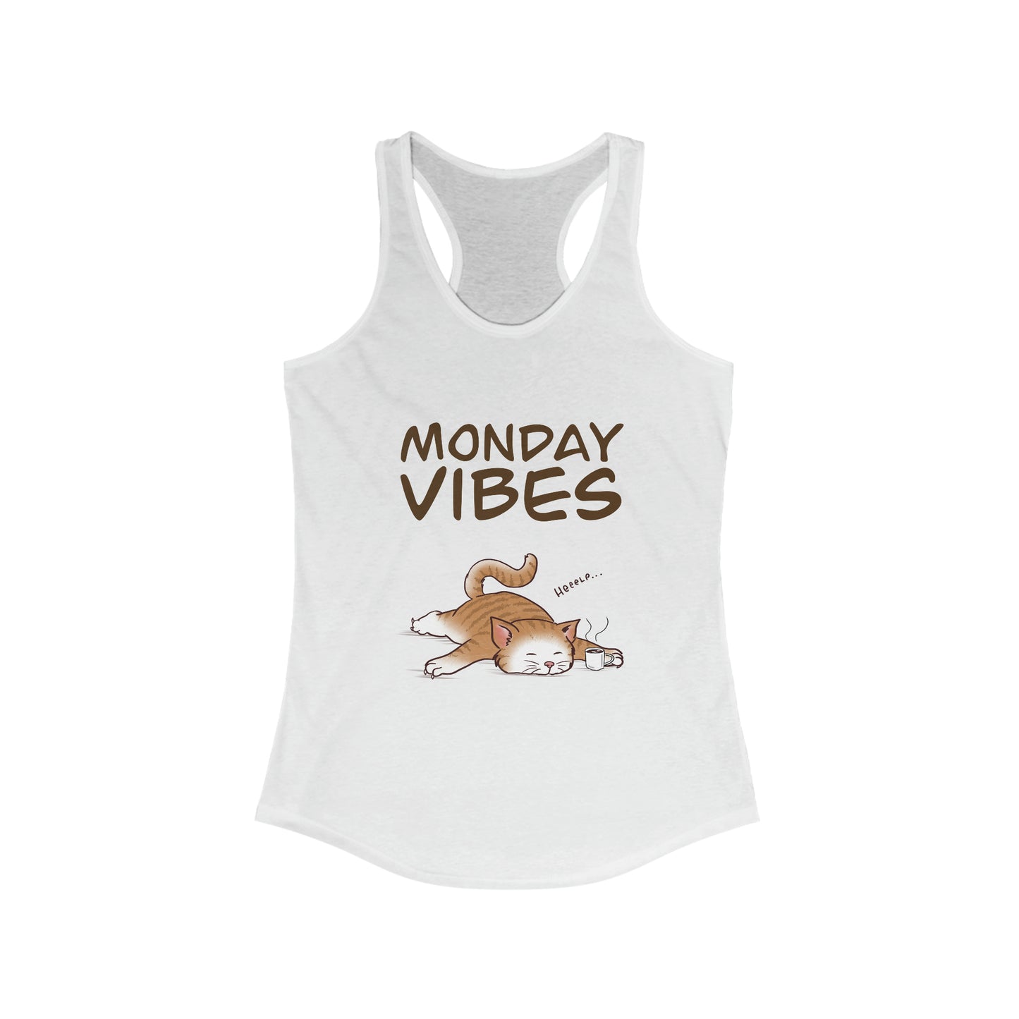 Monday Vibes - Women's Ideal Racerback Tank