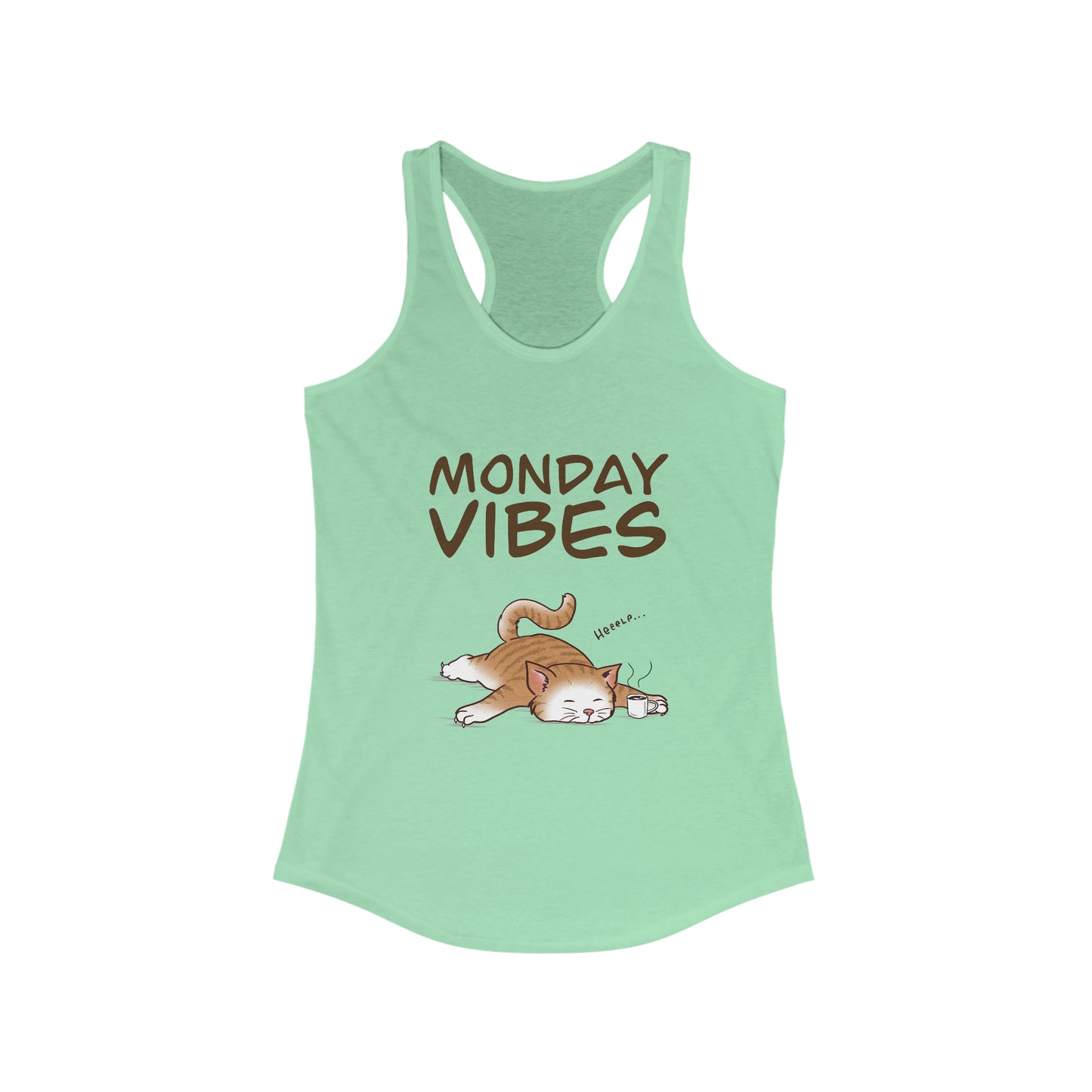 Monday Vibes - Women's Ideal Racerback Tank