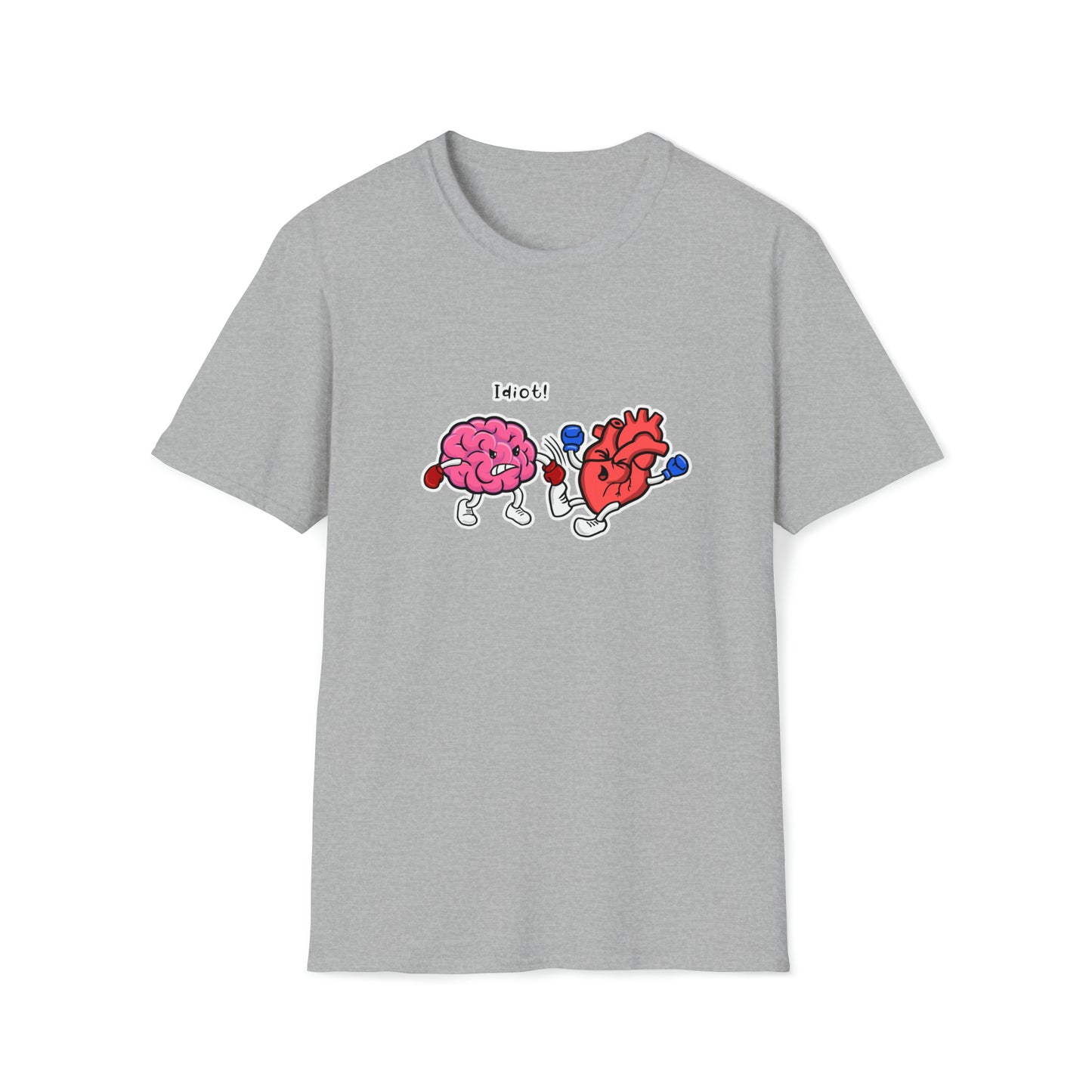 Brain x Heart - Unisex Softstyle T-Shirt