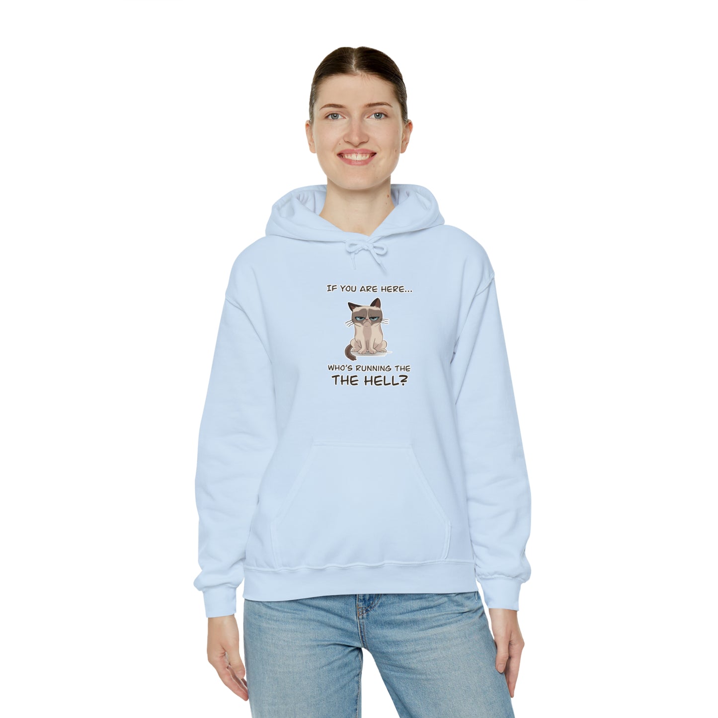 Hell Cat - Unisex Heavy Blend™ Hooded Sweatshirt