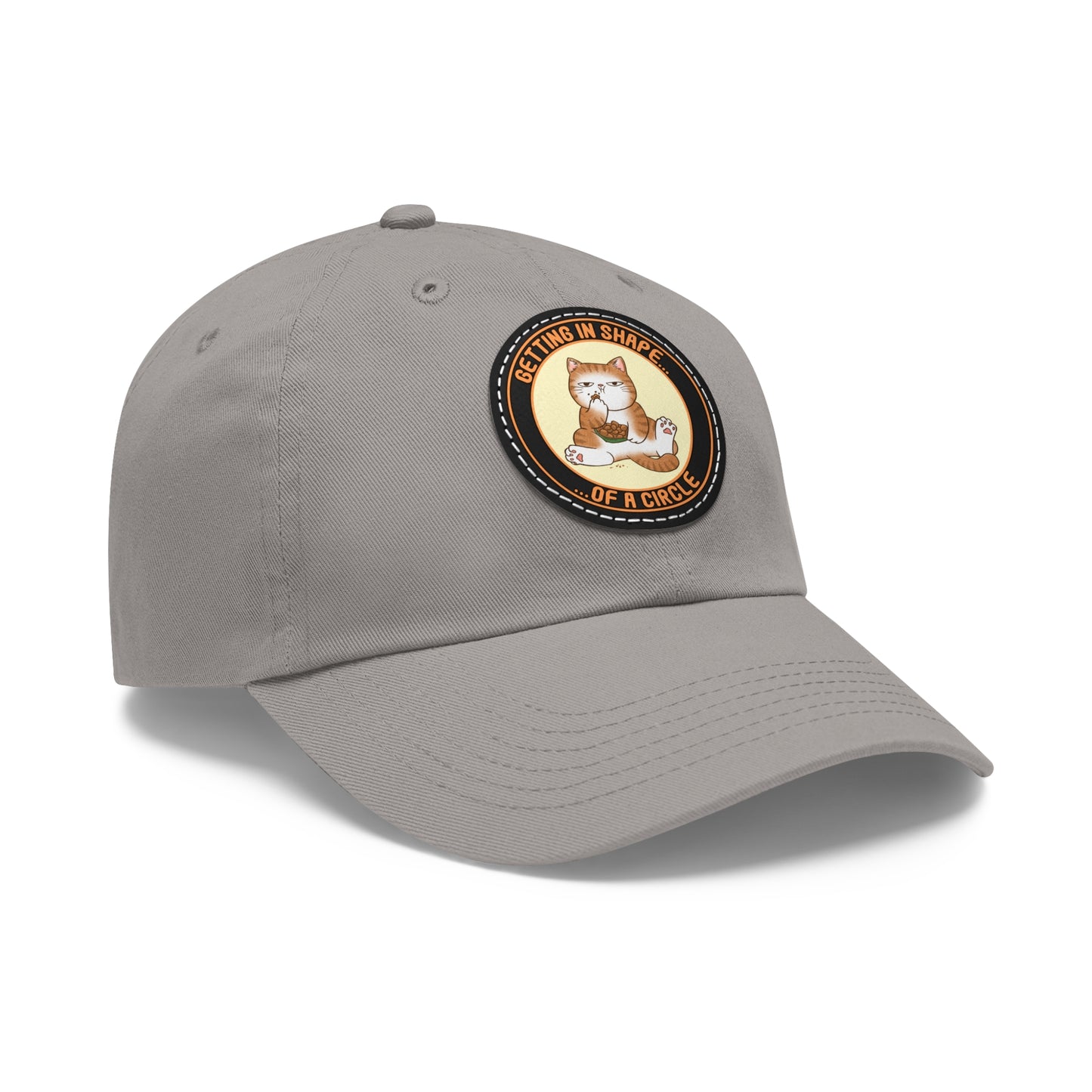 In Shape - Dad Hat with Leather Patch (Round)