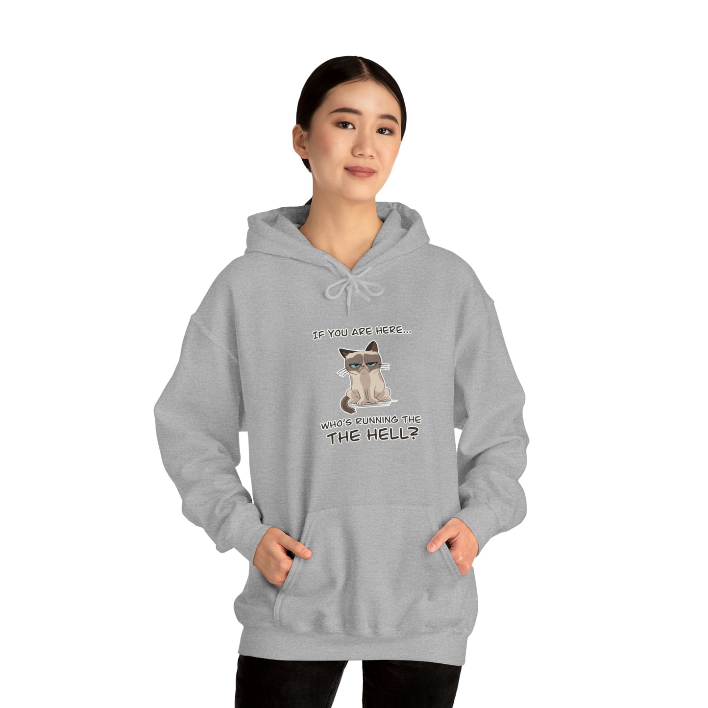 Hell Cat - Unisex Heavy Blend™ Hooded Sweatshirt