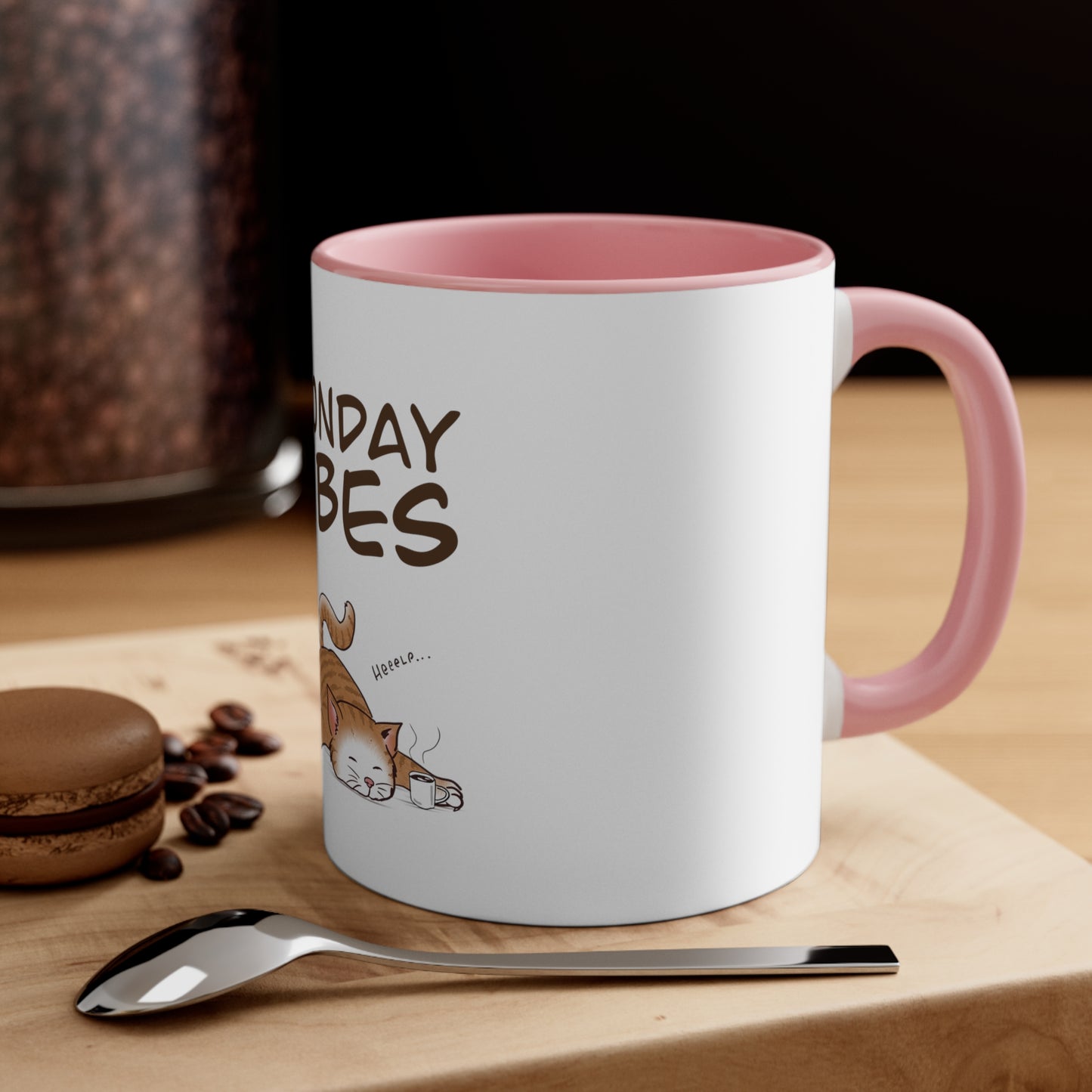 Monday Vibes - Accent Coffee Mug, 11oz