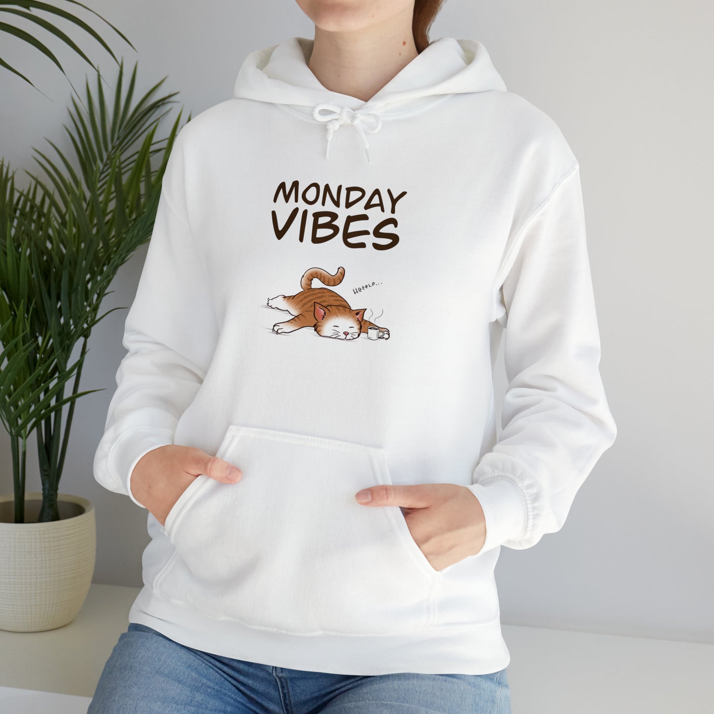 Monday Vibes - Unisex Heavy Blend™ Hooded Sweatshirt