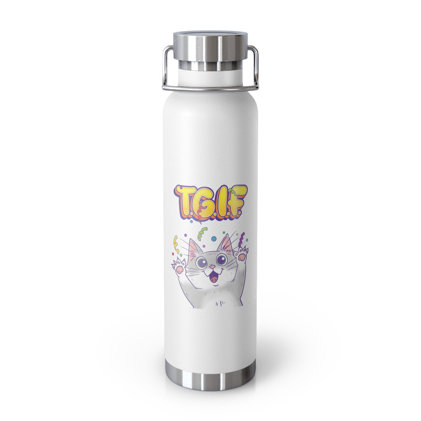 TGIF - Copper Vacuum Insulated Bottle, 22oz