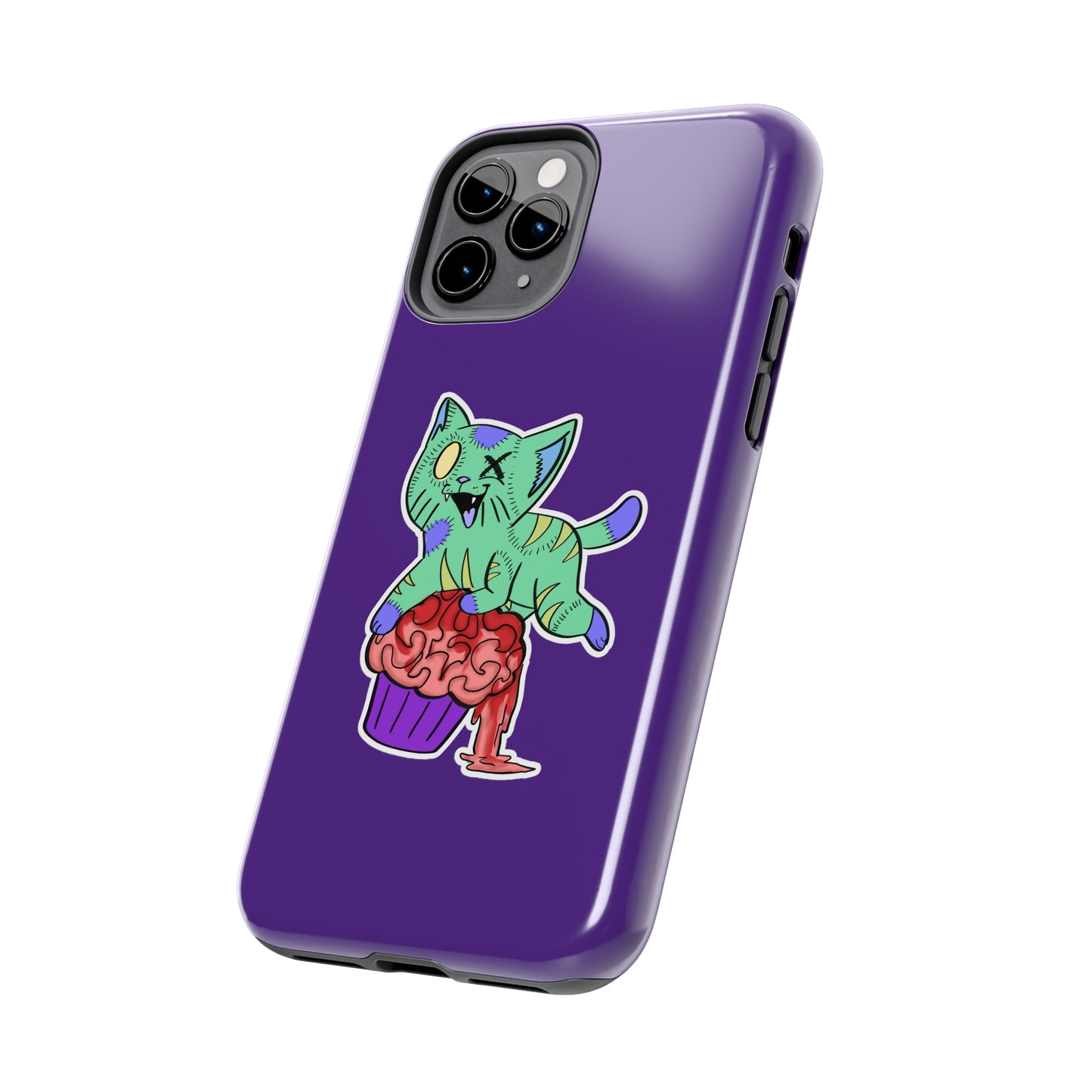 Zombie Cat - Tough Phone Cases