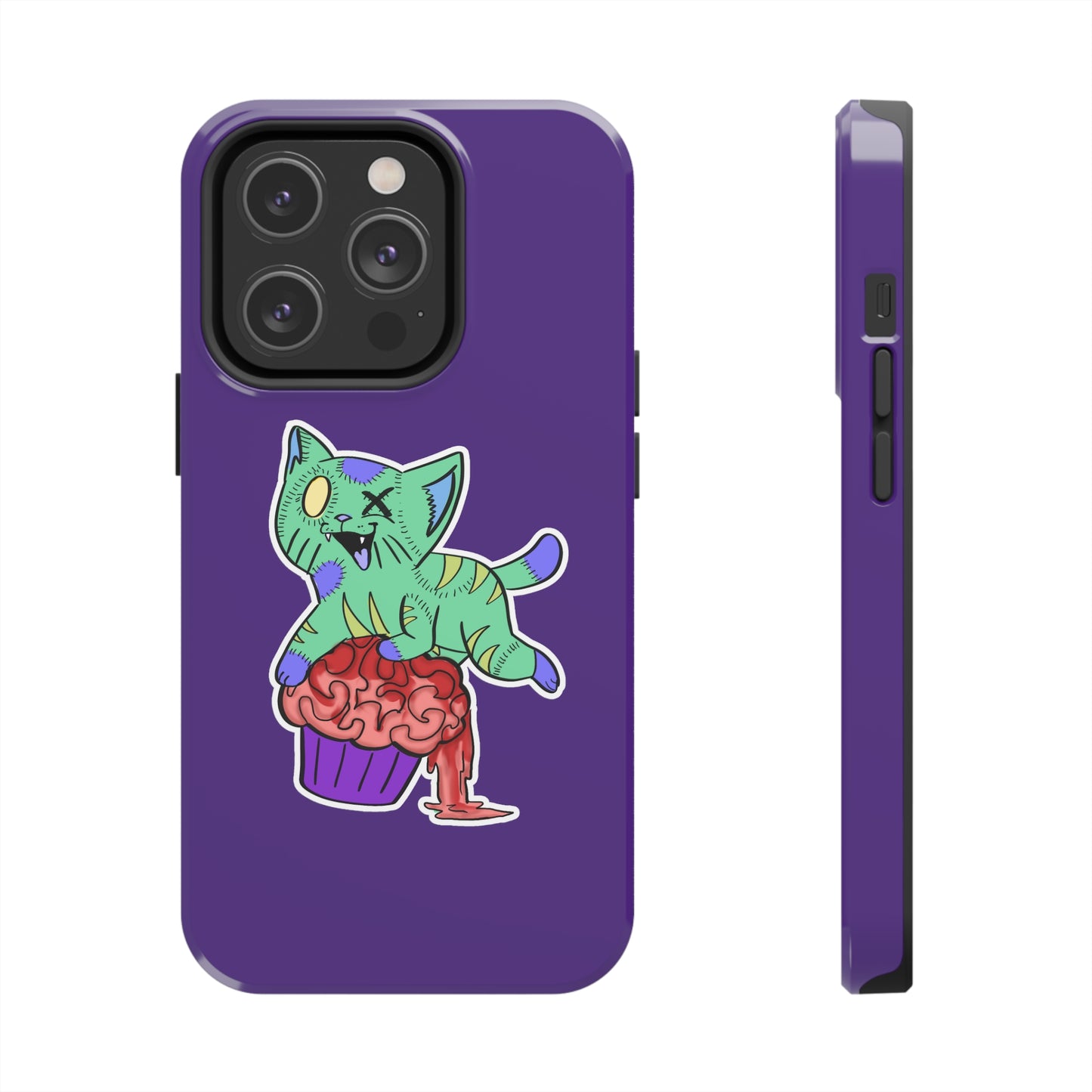 Zombie Cat - Tough Phone Cases