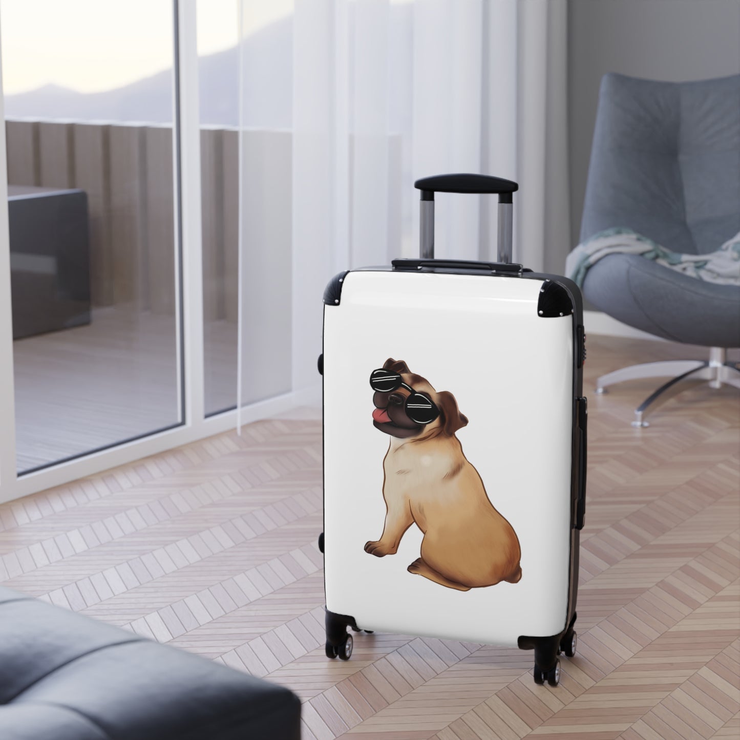 Pug - Suitcase