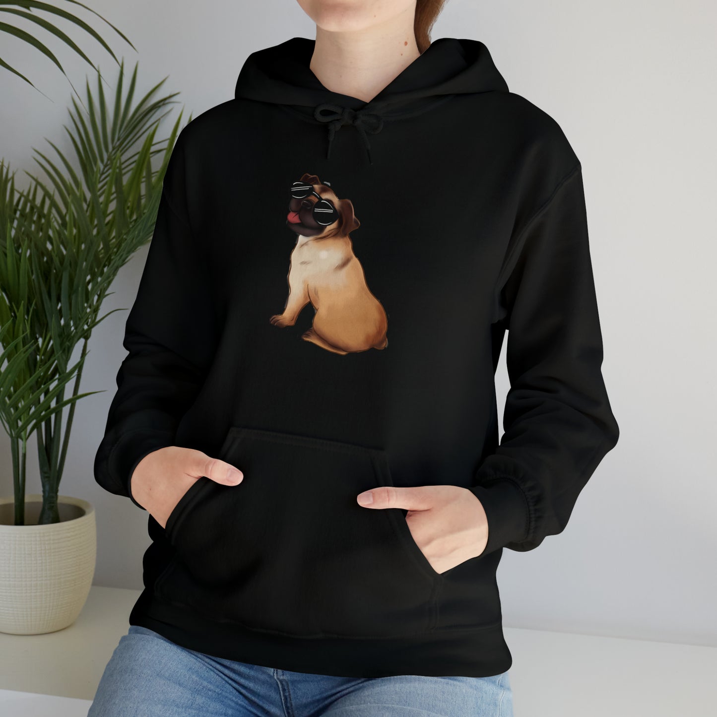 Pug -Unisex Heavy Blend™ Hooded Sweatshirt