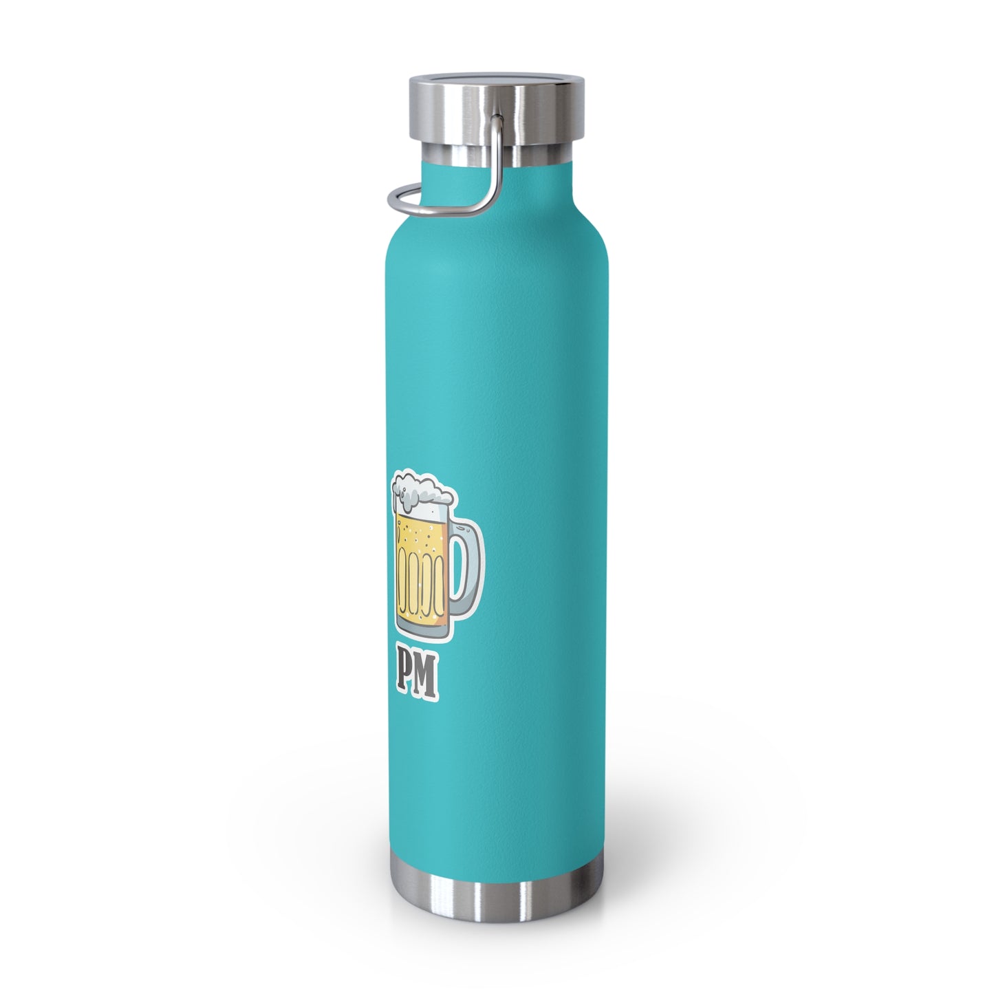 AM/PM - Copper Vacuum Insulated Bottle, 22oz