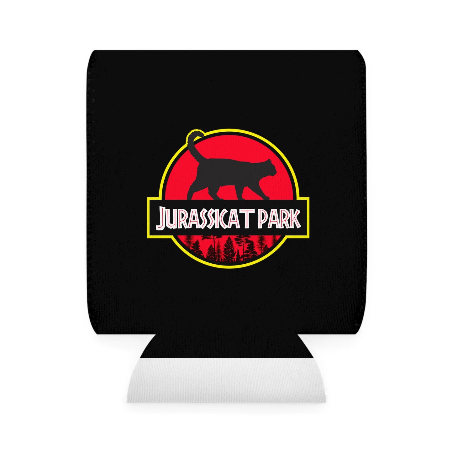 Jurassicat Park - Can Cooler Sleeve