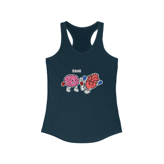 Brain x Heart - Women's Ideal Racerback Tank